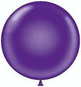Шар (24''/61 см) Фиолетовый, пастель, 3 шт.