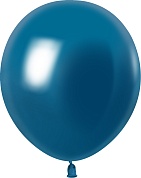 Шар (5''/13 см) Синий, хром, 50 шт.