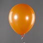 Шар (12''/30 см) Оранжевый, металлик, 100 шт.