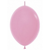 Линколун (6''/15 см) Розовый (009), пастель, 100 шт.