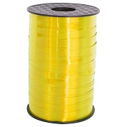 Лента полипропиленовая (0,5 см*250 м) Желтый, Лаковый, 1 шт.