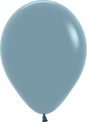 Шар (5''/13 см) Голубой (140), пастель ретро, 100 шт.
