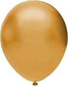 Шар (12''/30 см) Золото (922), металлик, 12 шт.