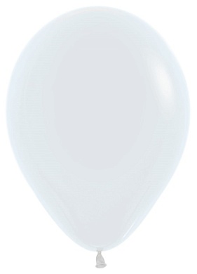 Шар (18''/46 см) Белый (005), пастель, 25 шт.