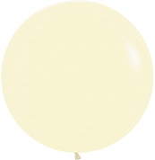 Шар (36''/91 см) Макарунс, Светло-желтый (620), пастель, 2 шт.