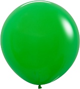 Шар (24''/61 см) Зеленый клевер (029), пастель, 3 шт.