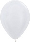 Шар (10''/25 см) Белый (405), перламутр, 100 шт