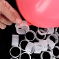 Зажимы держатели шаров для арки 3,6*2,4 см, Прозрачный, 100 шт.