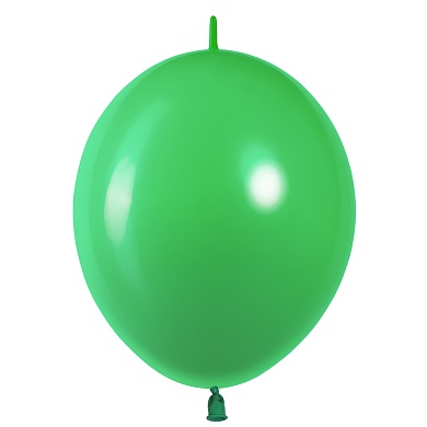 Линколун (6''/15 см) Зеленый, пастель, 100 шт.