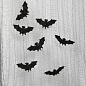 Декоративное украшение, Хэллоуин Микс, 4-9,5 см, Черный/Коричневый, 7 шт.