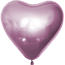 Сердце (12''/30 см) Розовый (508), хром, 25 шт.
