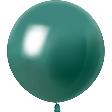 Шар (36''/91 см) Зеленый, хром, 1 шт.