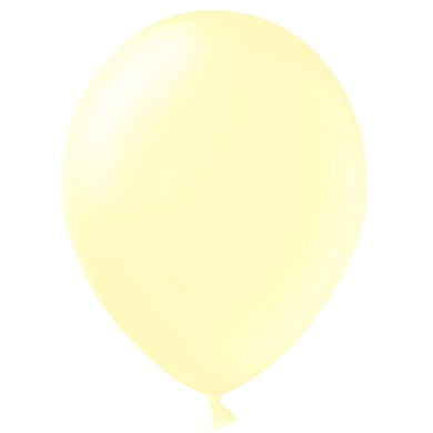 Шар (10''/25 см) Макарунс, Неаполитанский желтый, пастель, 100 шт.