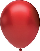 Шар (12''/30 см) Красный (903), металлик, 12 шт.