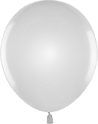 Шар (12''/30 см) Белый (M30/570), металлик, 100 шт.