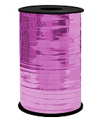 Лента полипропиленовая (0,5 см*250 м) Розовый, Металлик, 1 шт.