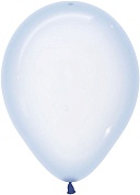 Шар (5''/13 см) Макарунс, Хрустально-голубой (339), кристалл, 100 шт.