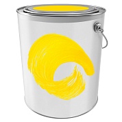 Краска для печати на воздушных шарах, Желтый, 10 л.