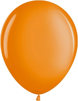 Шар (5''/13 см) Оранжевый (820), металлик, 100 шт.