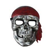 Карнавальная маска, Пират, 16*21,5*7 см, 1 шт. 