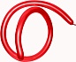 ШДМ (1''/3 см) Красный (015), пастель, 100 шт.