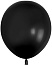 Шар (10''/25 см) Черный (S18/150), пастель, 100 шт.