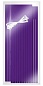 Гирлянда Тассел, Фиолетовый, 35*12 см, 12 листов