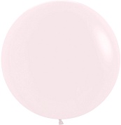 Шар (36''/91 см) Макарунс, Нежно-розовый (609), пастель, 2 шт.