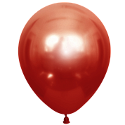 Шар (12''/30 см) Красный, хром, 50 шт.