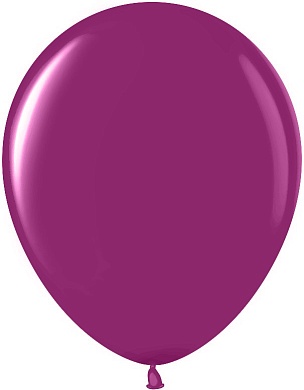 Шар (12''/30 см) Пурпурный (840), металлик, 100 шт.