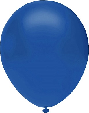 Шар (10''/25 см) Темно-синий (806), пастель, 100 шт.