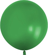 Шар (36''/91 см) Темно-зеленый, пастель, 3 шт.