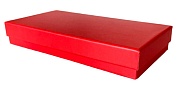 Коробка складная, Красный, 12*23*4 см, 1 шт.