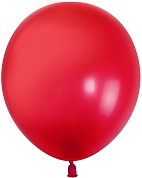 Шар (12''/30 см) Красный (S52), пастель, 100 шт.