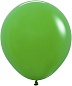 Шар (18''/46 см) Зеленый клевер (029), пастель, 25 шт.