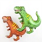 Шар (36''/91 см) Фигура, Динозавр Тираннозавр, Зеленый, 1 шт.