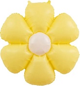 Шар (30''/76 см) Цветок, Ромашка, Светло-желтый, 1 шт. 