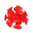 Мяч "Липучка", цвет красный   3742397
