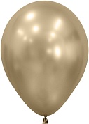 Шар (12''/30 см) Золотой Песок (870), шелк, 12 шт.