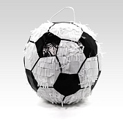 Пиньята Футбольный мяч, Черный/Белый, 30* см, 1 шт. в упак. 