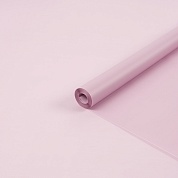 Упаковочная пленка 40мкм (0,59*8,7 м) Лак PASTEL, Розовая сирень, 1 шт.