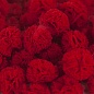 Декоративное украшение Помпончики, Красный, 1,5 см, 50 шт.