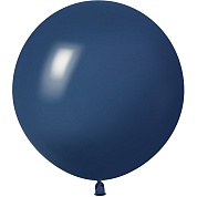Шар (36''/91 см) Темно-синий, пастель ретро, 1 шт.