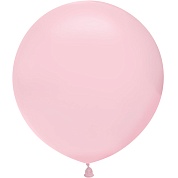 Шар (24''/61 см) Нежно-розовый (828), макарунс, 3 шт.