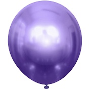 Шар (18''/46 см) Фиолетовый (510), хром, 6 шт.