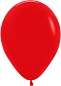 Шар (12''/30 см) Красный (015), пастель, 50 шт.