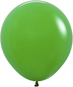 Шар (18''/46 см) Зеленый клевер (029), пастель, 25 шт.