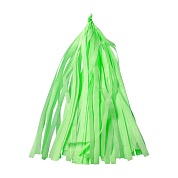 Гирлянда Тассел, Зеленый, 35*12 см, 12 листов.