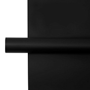 Упаковочная пленка 65мкр (0,57*10 м) Однотонная, Черный, Матовый, 1 шт.