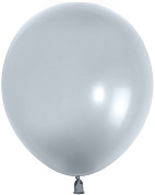 Шар (10''/25 см) Серый (S71/190), пастель, 100 шт.